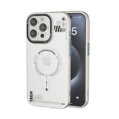 Mezone Tech Magnetic Case iPhone 14 Pro - White
