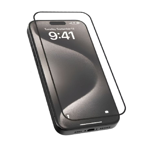Levelo 3D Resin Glue High Silicone Aluminum Glass HD Screen Protector For iPhone 16 Pro