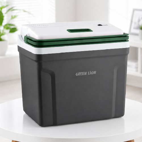 Green Lion Highway Electric Heating and Cooling Refrigerator - Black