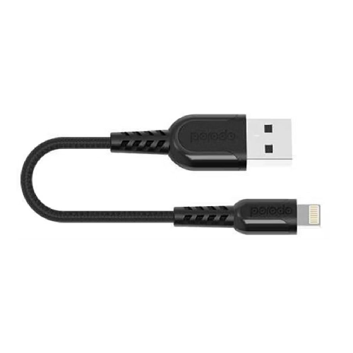 Porodo Metal Braided Type-C Cable-0.25M