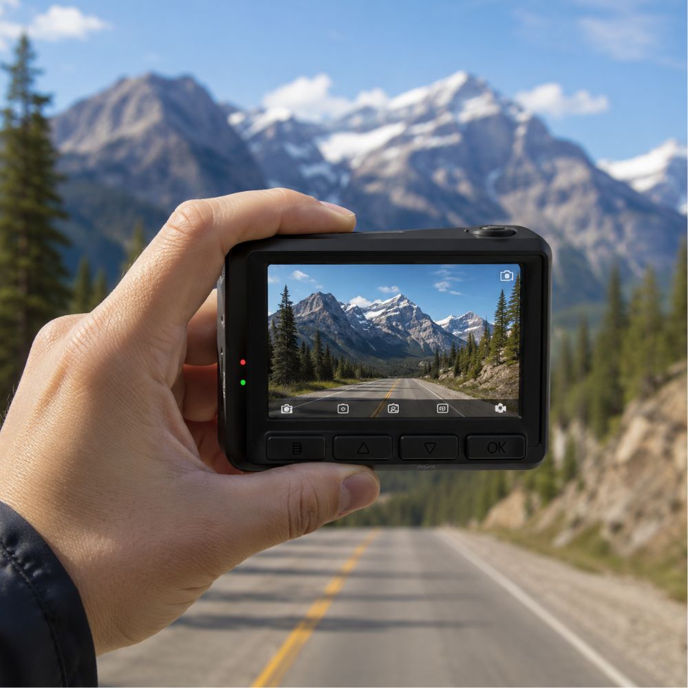 Powerology Dash Camera Full HD _X000D_ 1080P - Black