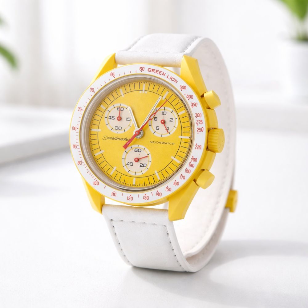 Green Lion Sun Smart Watch - Yellow