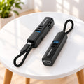 Porodo 7-in-1 USB-C Hub with 100W PD, 4K HDMI and 5Gbps USB 3.0 – Black