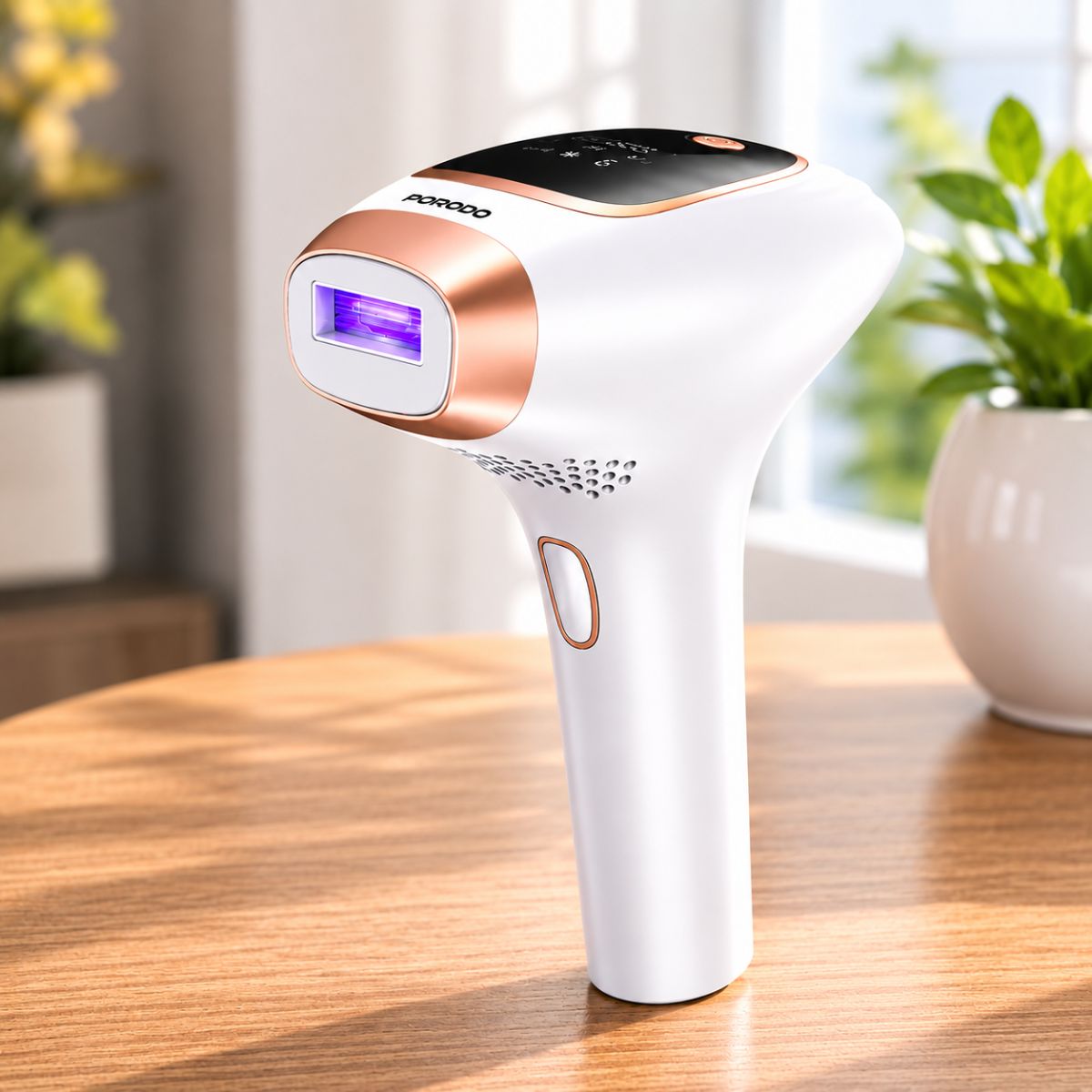 Porodo Lifestyle Lavender Ice Cold IPL Hair Removal Device – White