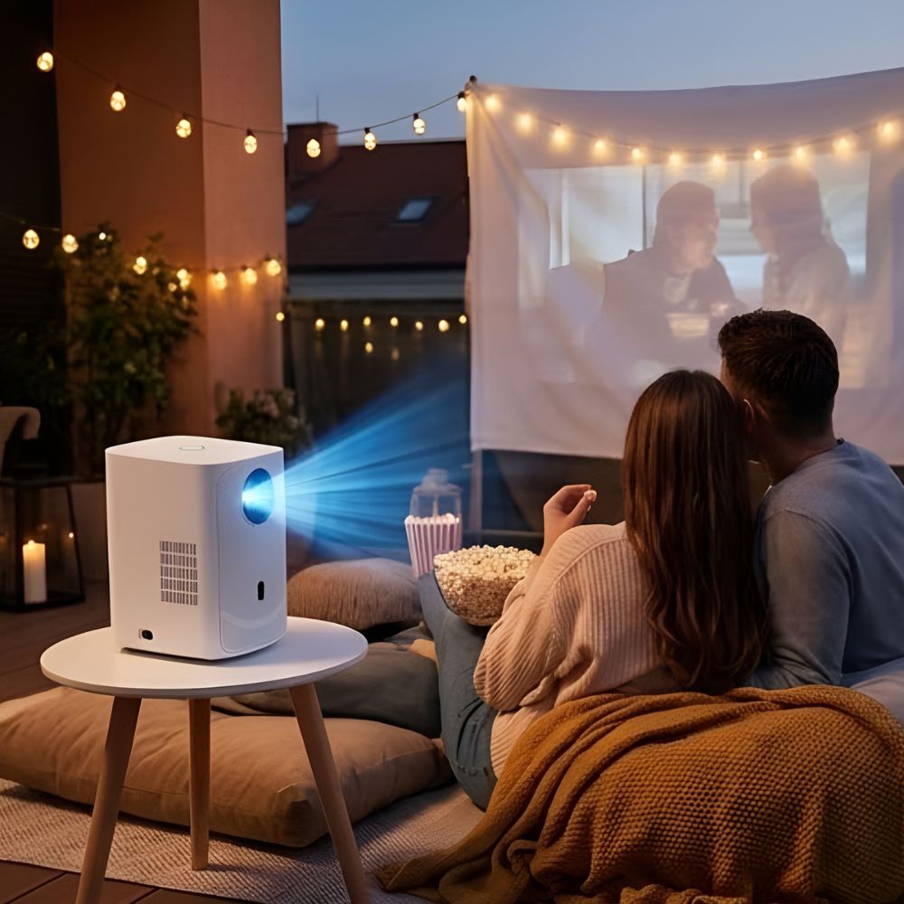 PD-P720PJR-WH Porodo 720P Projector Android 9