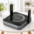 Porodo 4G LTE Home & Outdoor Portable CPE MiFi Router 4000mAh – Black & Grey