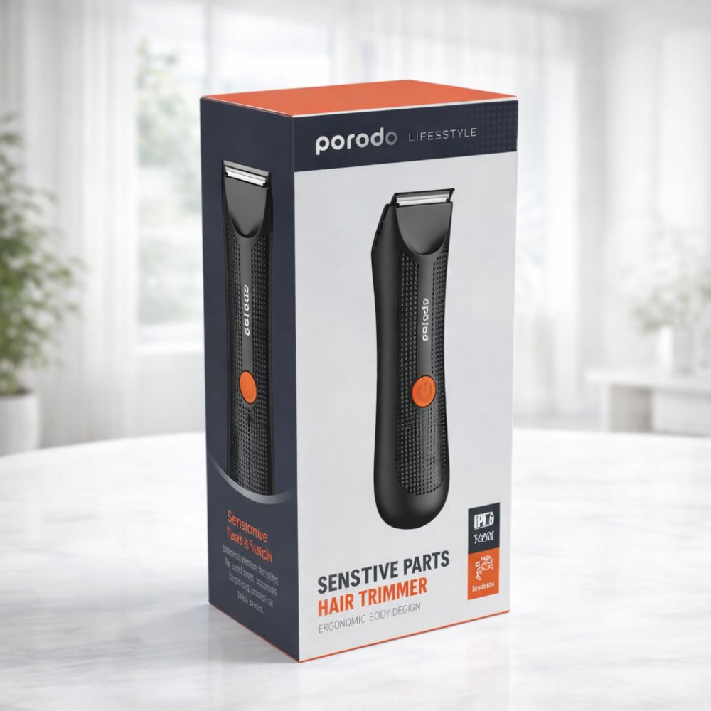Porodo Lifestyle Private Hair Trimmer 14500MAH- Black