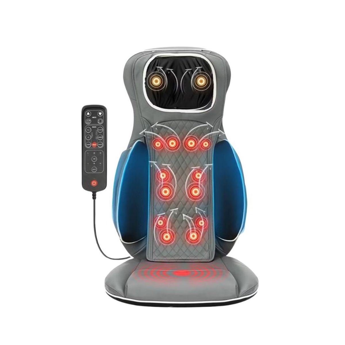 Porodo Lifestyle Neck and Back Massager - Dark Grey