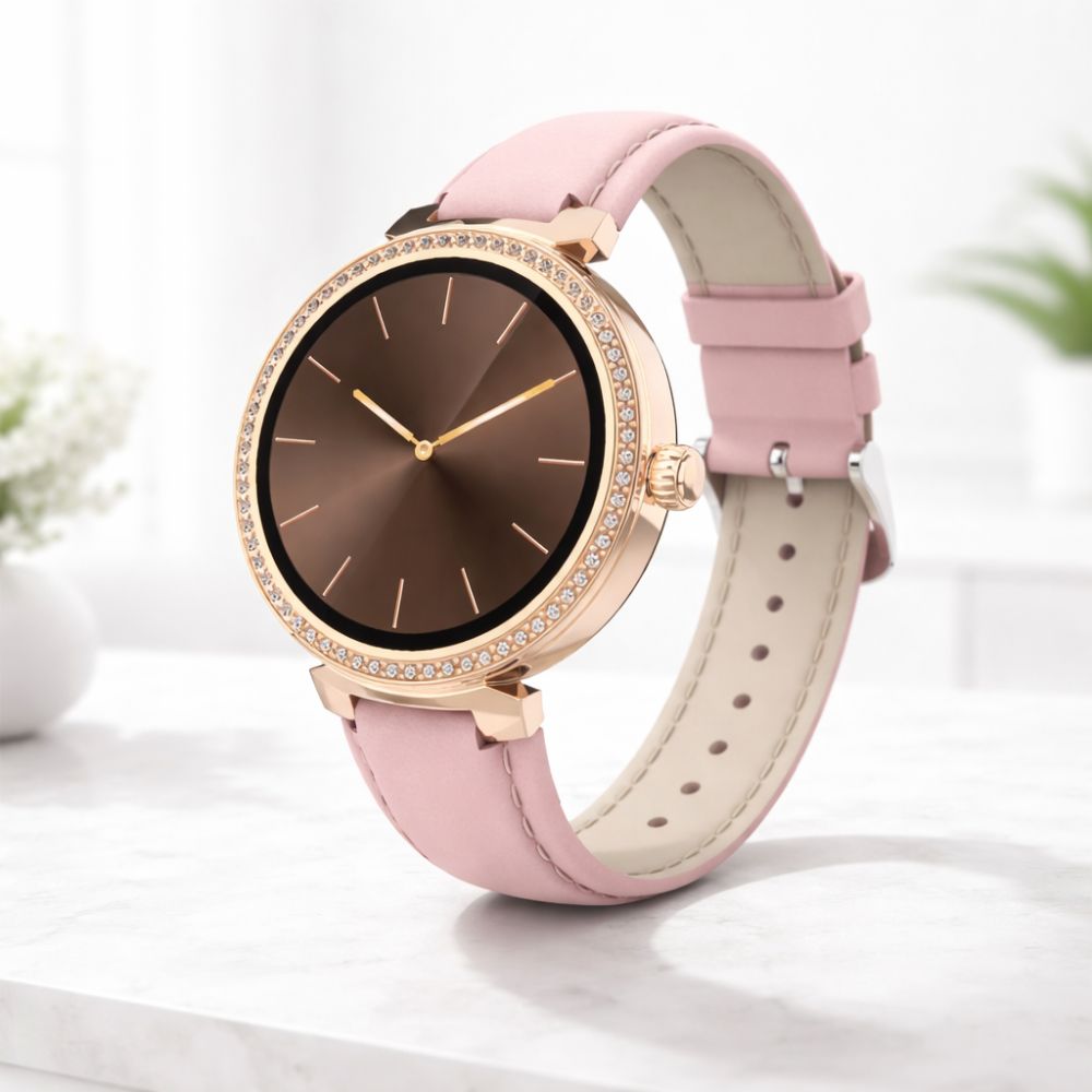 Pd-belle-pk Porodo Belle Smart Watch - Pink