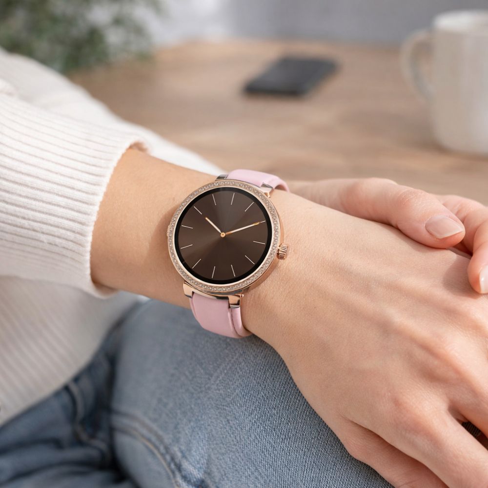 Pd-belle-pk Porodo Belle Smart Watch - Pink