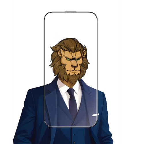 Green Lion Sir Louis 3D Curved Advanced Round Edge Glass iPhone 16 Pro Max