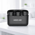 Green Lion 2-IN-1 Wireless Microphone with Type-c Connector - Black GN2WMICTYCBK