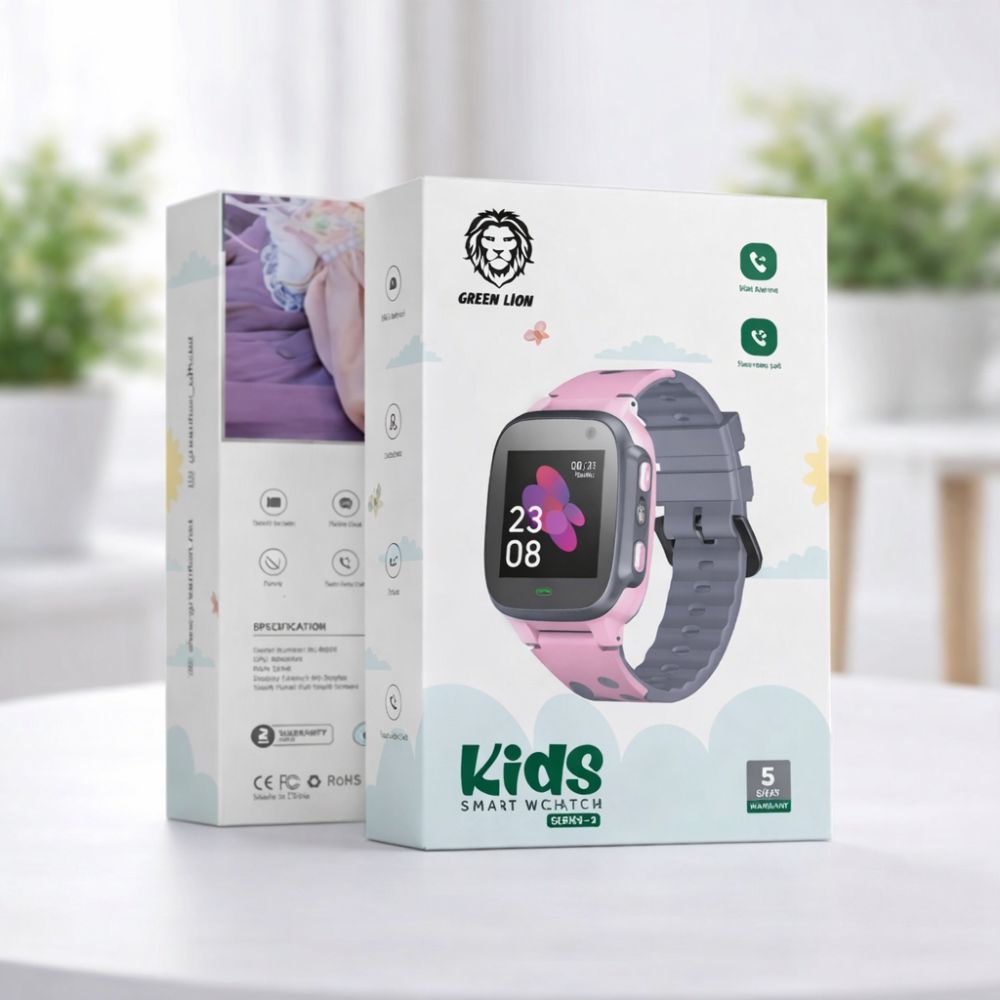 Green Lion Kids Smartwatch Series 1 - Pink GNKIDSWS1PK