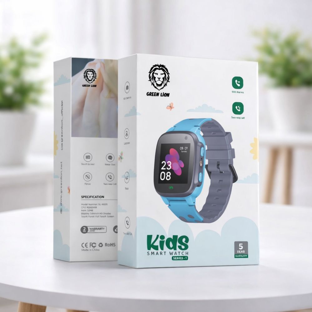 Green Lion Kids Smartwatch Series 1 - Blue GNKIDSWS1BL