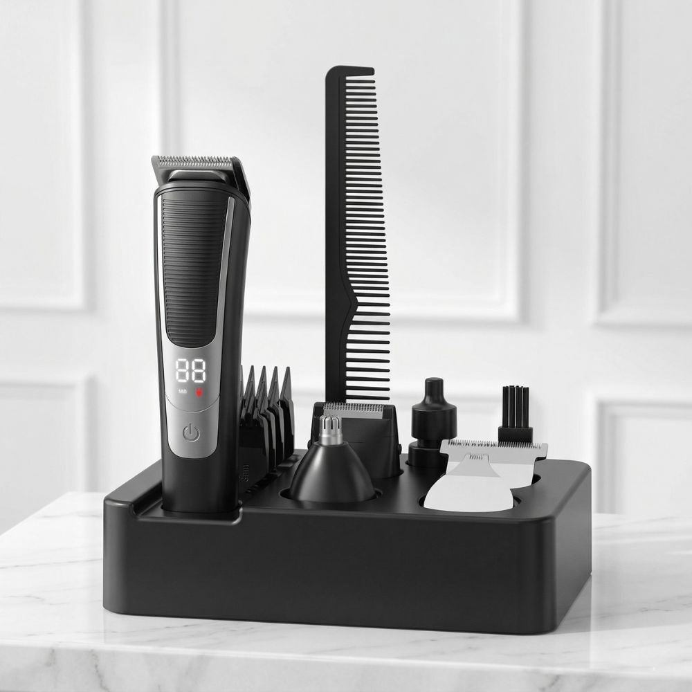 Green Lion 5-IN-1 Grooming Set 600MAH GN5N1GROMSTBK