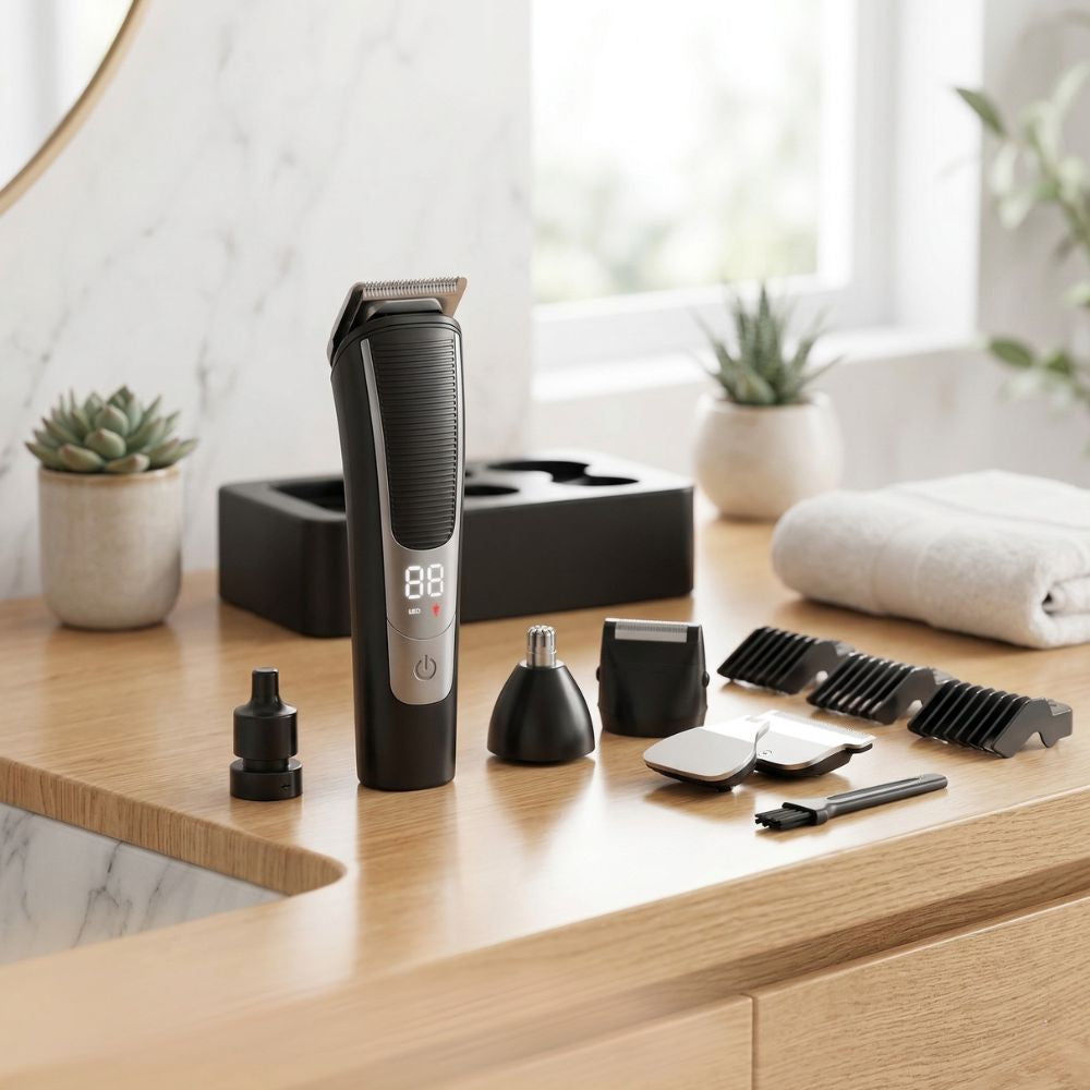 Green Lion 5-IN-1 Grooming Set 600MAH GN5N1GROMSTBK