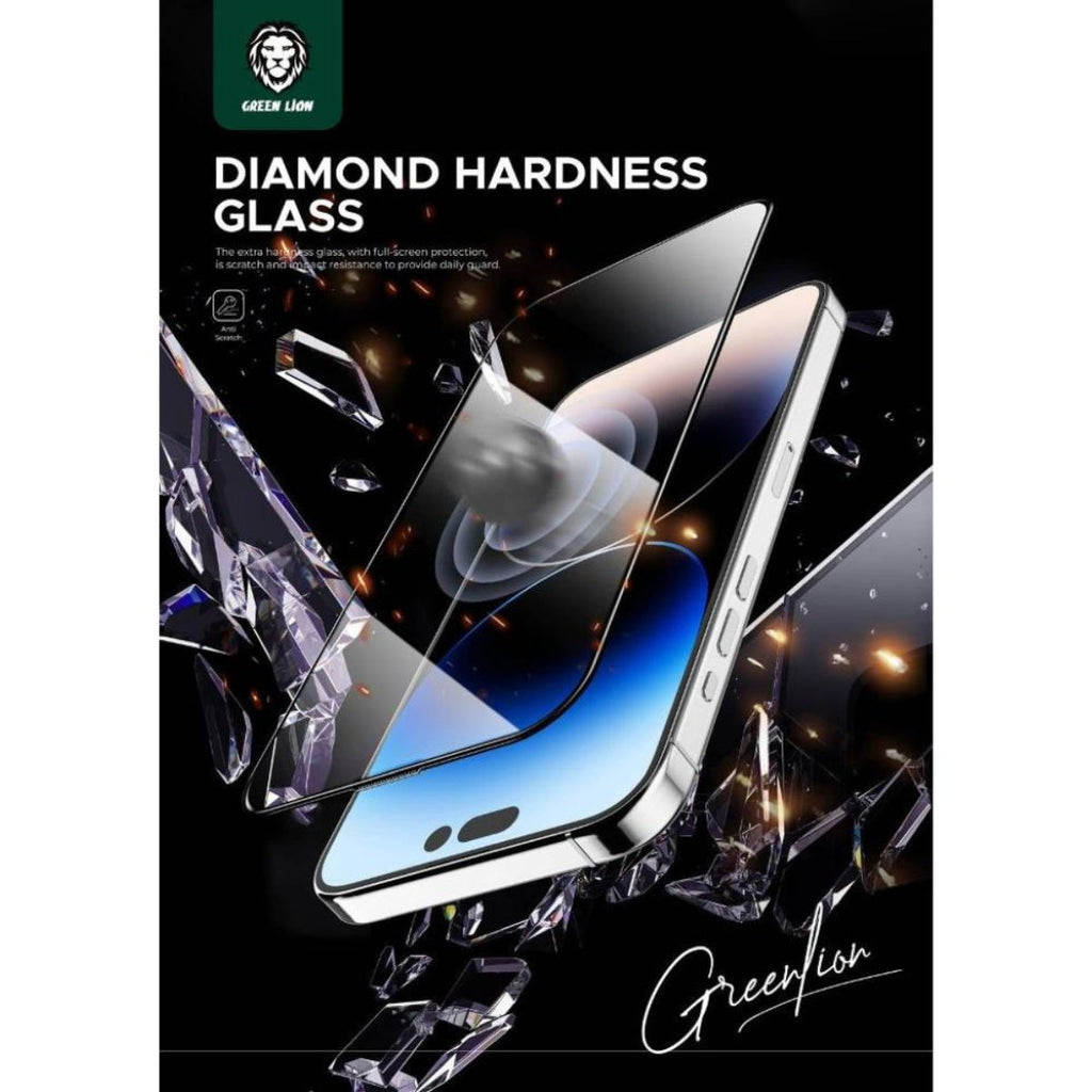 Green Lion 3D Curved PRO Screen Protector for Iphone 15 PRO - Clear GN3DCRDGL15PCL