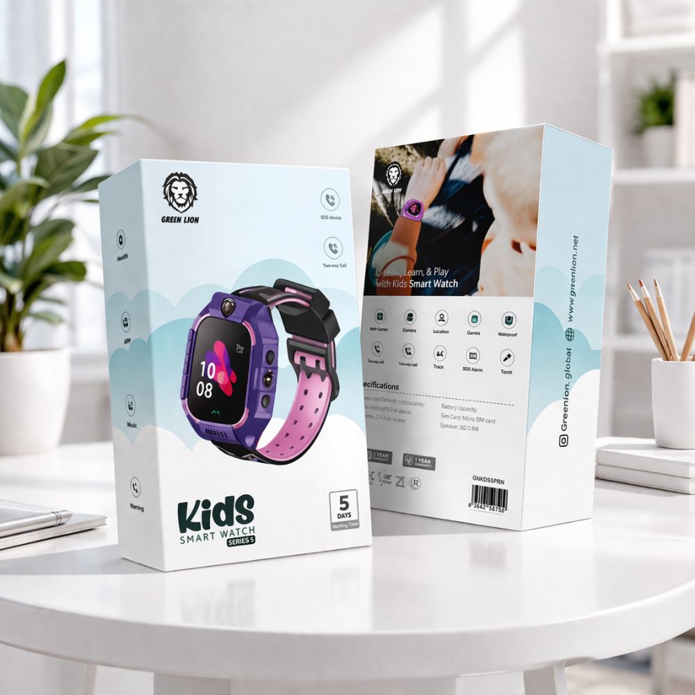 Green Lion 2G Kids Smart Watch Series 5 - Purple GN2GKDS5SWPL