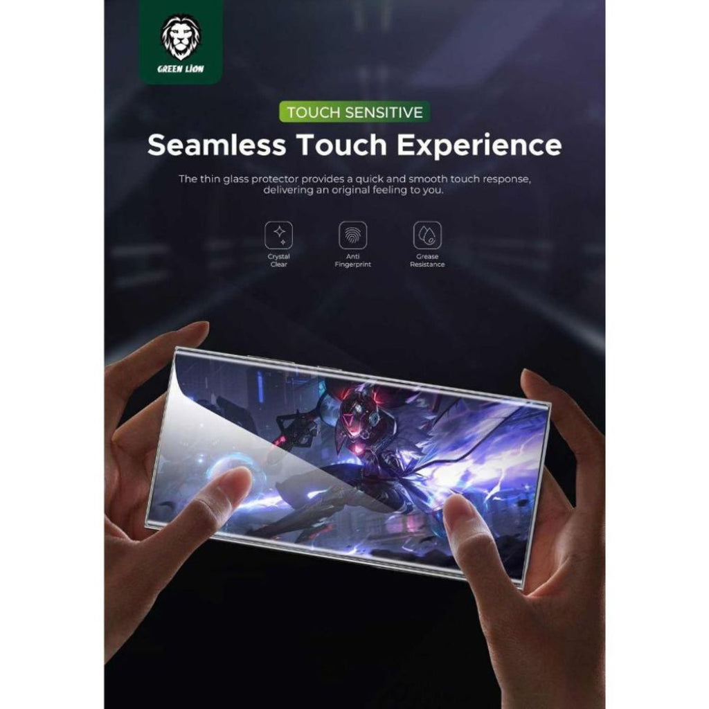 Screen Protector – Green Lion 3D UV Glass High Definition Tempered Glass for S24 GN9HUVGLS24CL