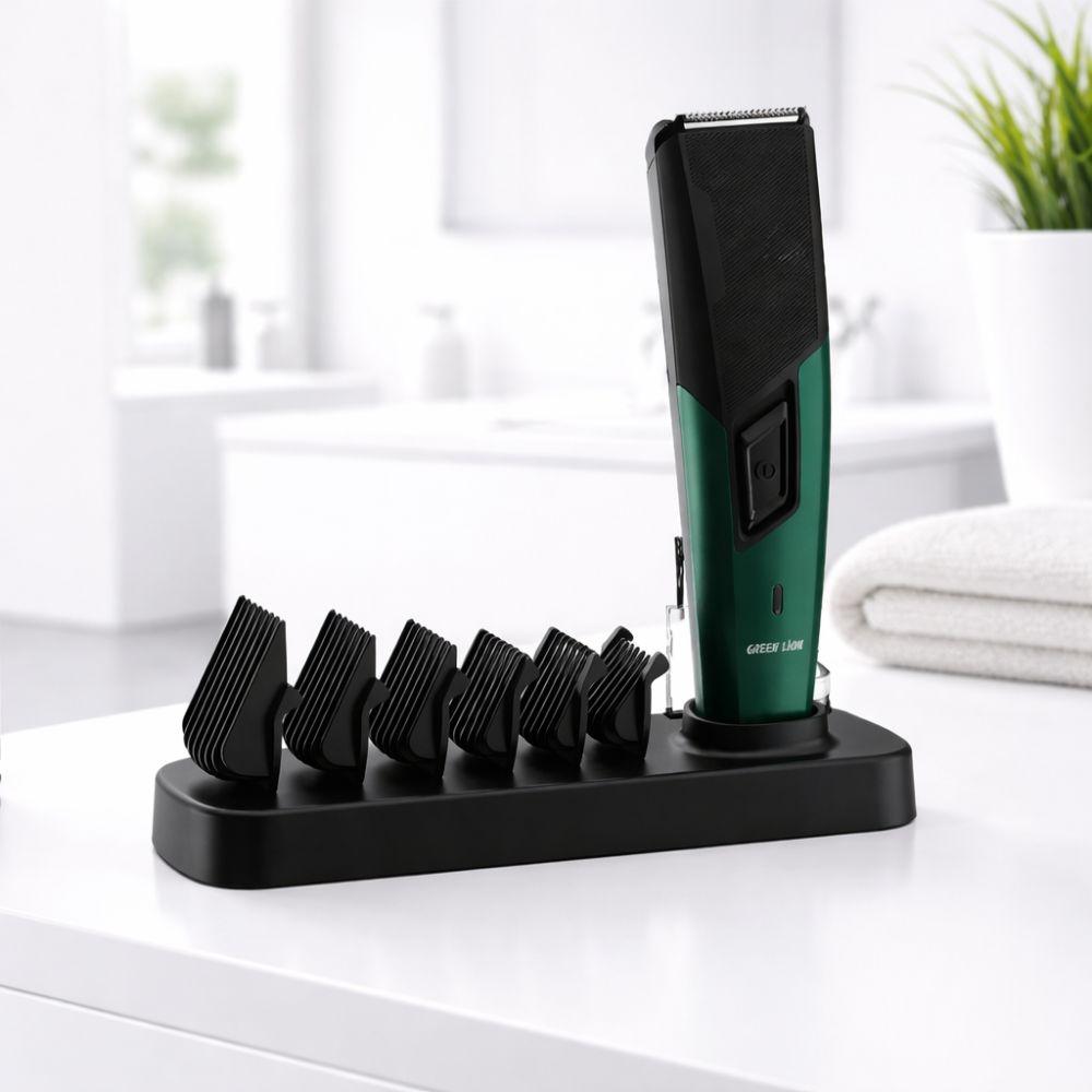 Gntriflxtmr Green Lion Trim Flex Hair Trimmer - Black / Green