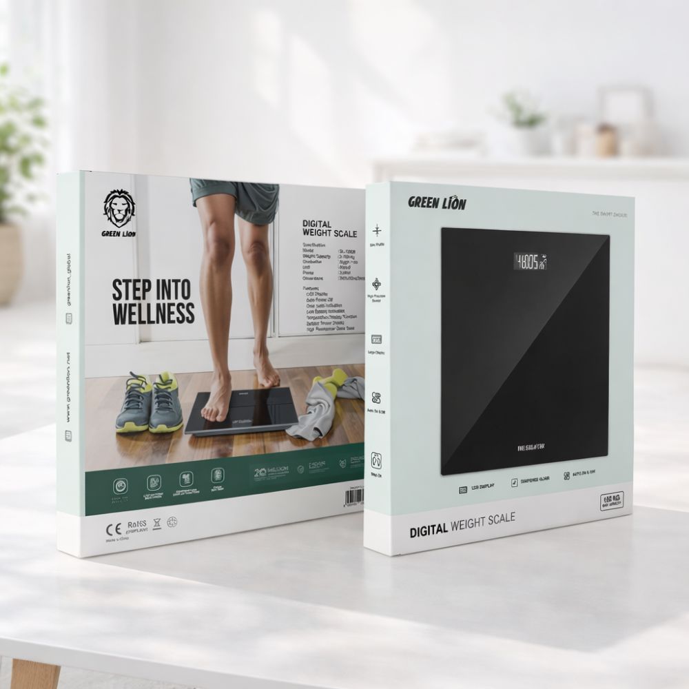 Green Lion Digital Weight Scale - Black