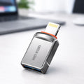 Phone Charger – Green Lion OTG Usb-a to Lightning Adapter - Gray
