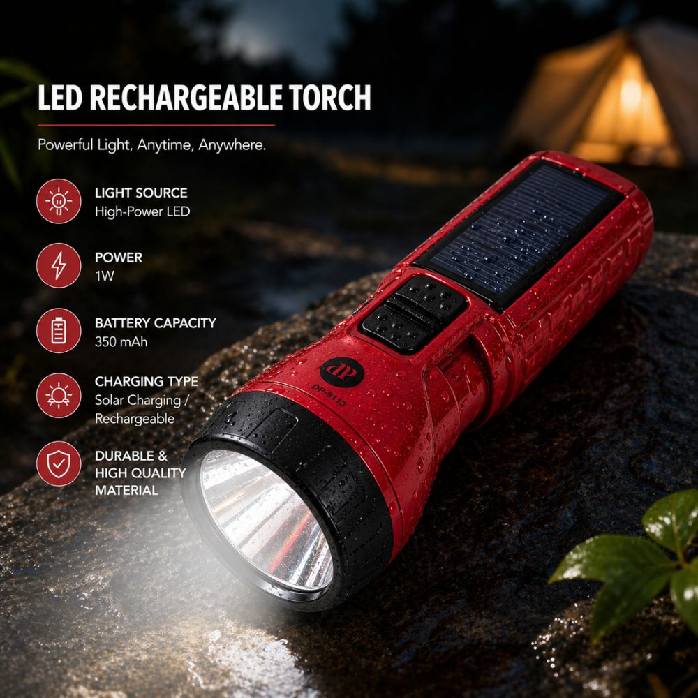 Dp LED Torch Light DP-9113
