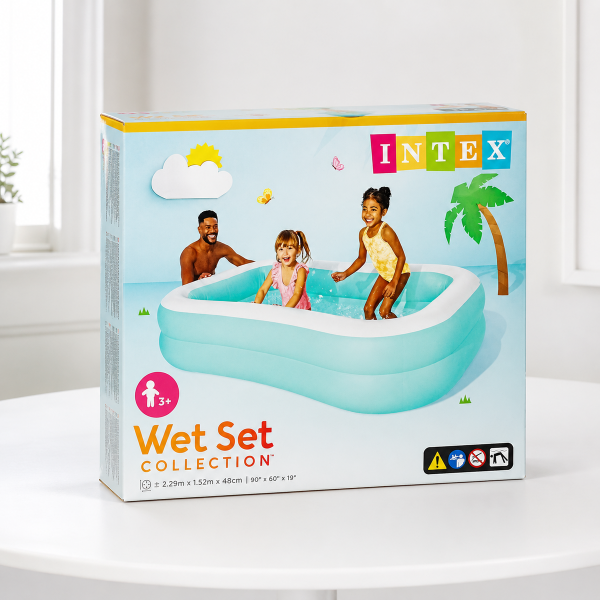 Intex Inflatable Family Swimming Pool