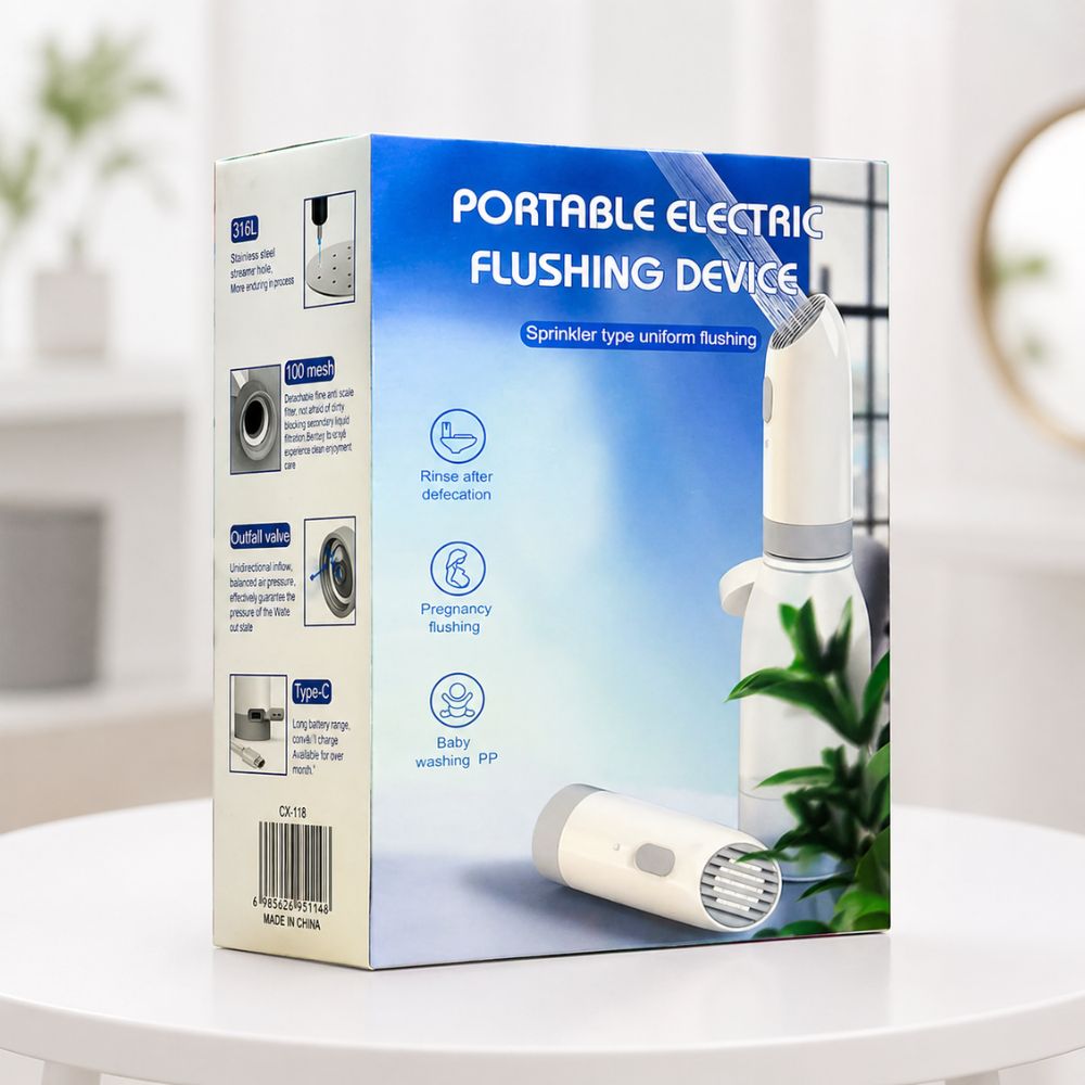Portable Electric Flushing Device