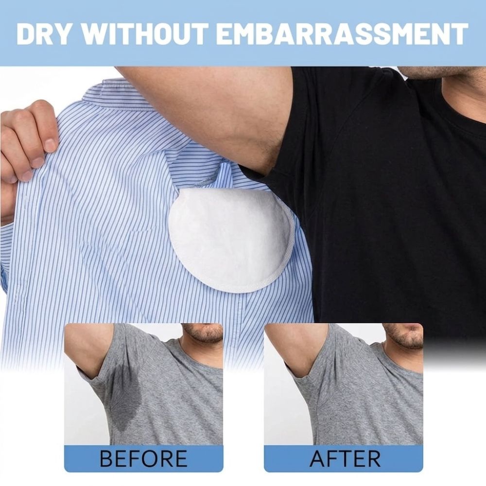Underarm Patch for Sweat-absorption