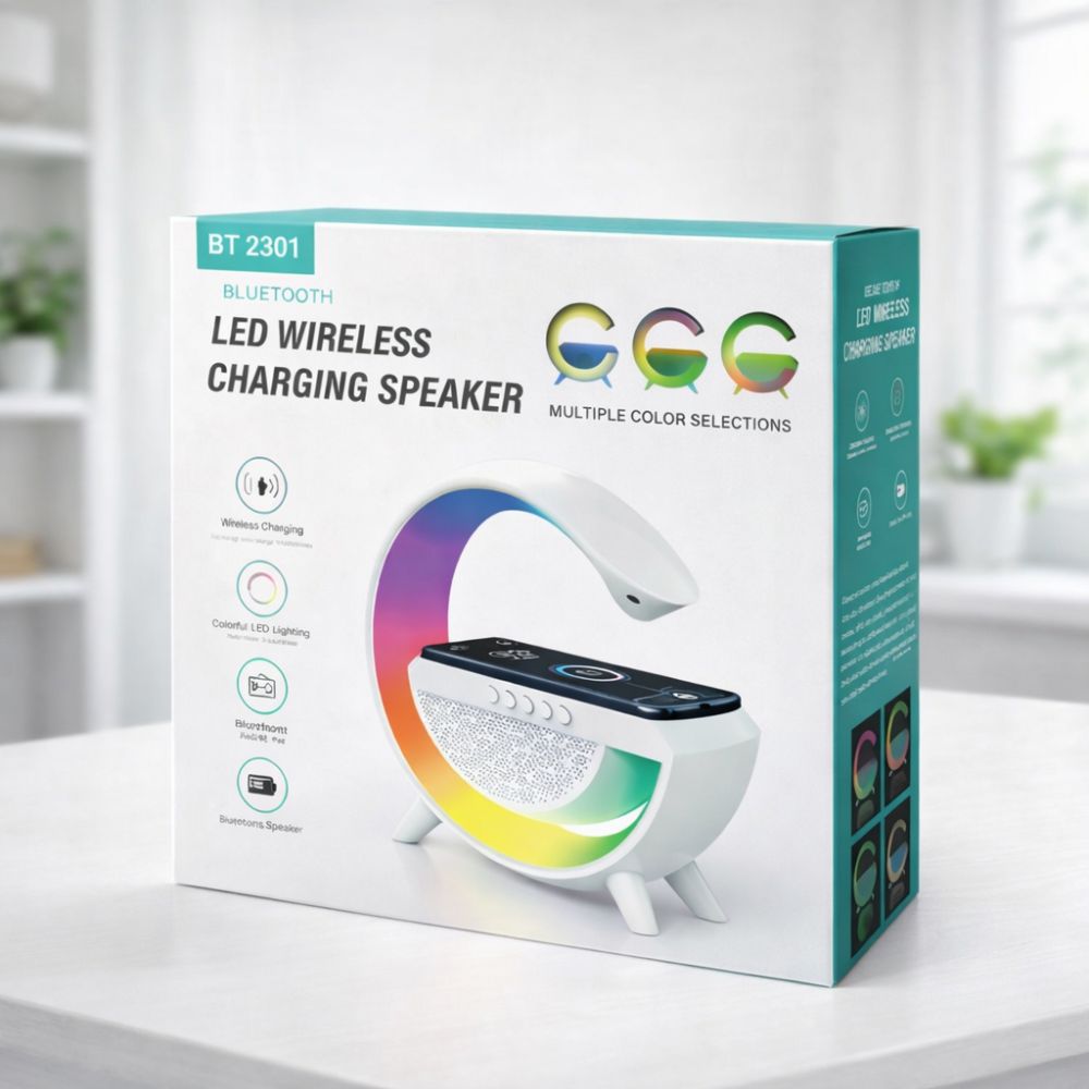 LED Wireless Charging Speaker BT 2301