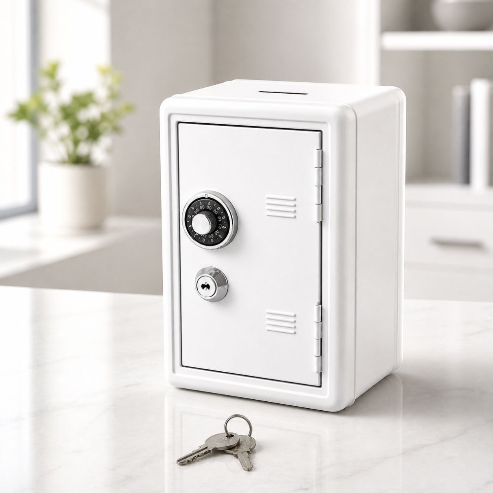 Metal Strap Lock - Mini Cash Box