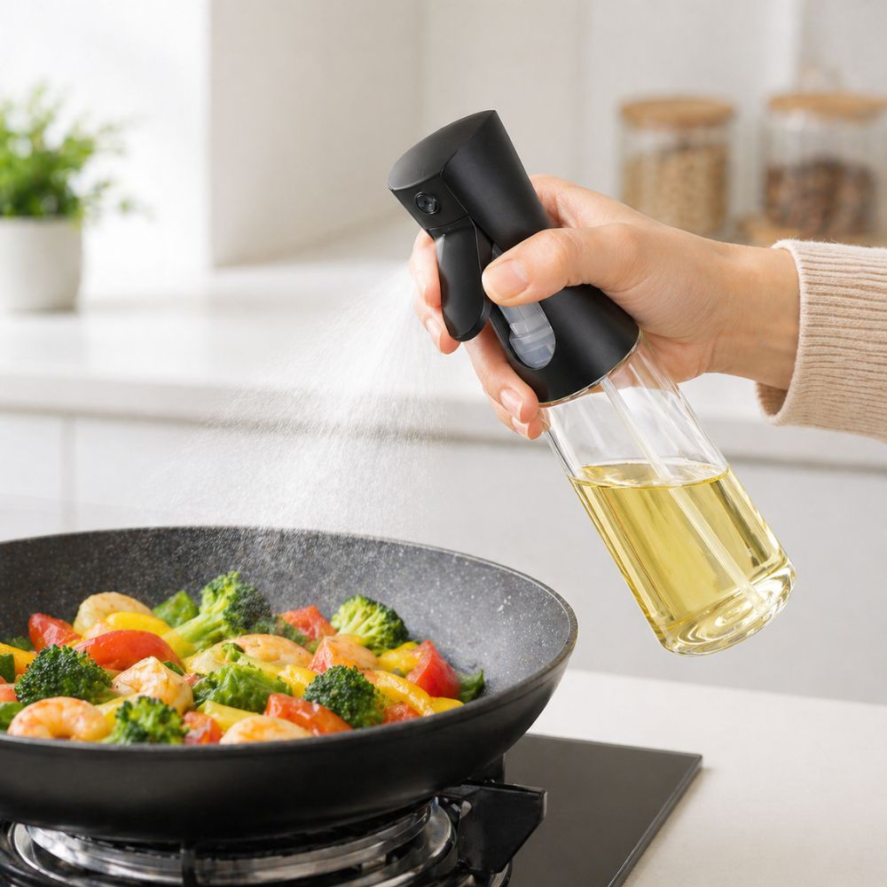 Spray Oil Bottle- Black
