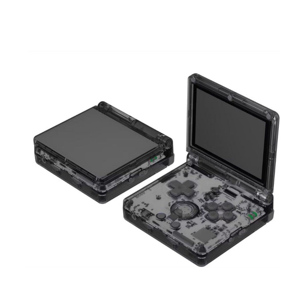 Green Lion GP PRO Fold Gaming Console - Black Transparent