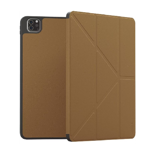 iPad Pro 11 Case 2024 – Leather Smart Protective Cover with Stand