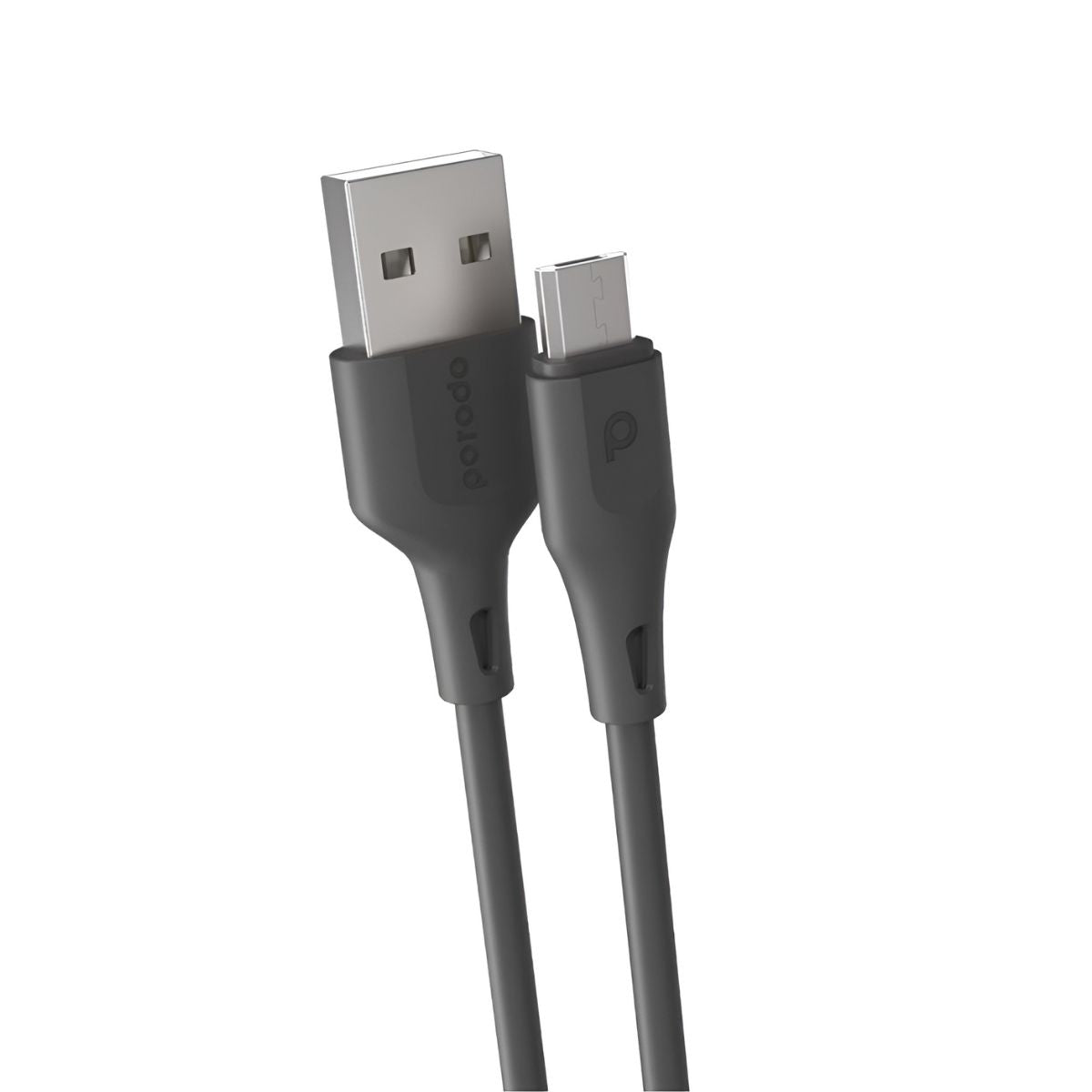 Porodo USB Cable Micro-usb Connector Durable Fast Charge Data Cable (1.2M/4FT)
