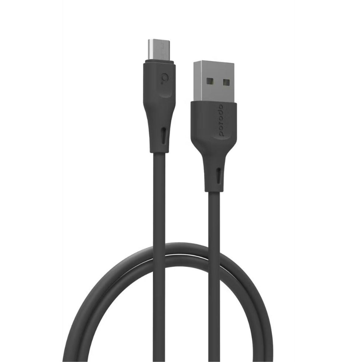 PD-U2MC-BK Porodo Pvc Micro USB Cable 2M 2.4A
