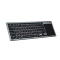Porodo Wireless Keyboard with Touch-pad Gray