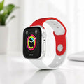 Smartwatch – Porodo Lifestyle SILICONE_X000D_ England Flag Watch Strap - Red/white