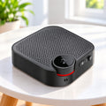 Porodo Bluetooth Conference Speaker with 3m Talking Distance & Omni-Directional Mic – Black