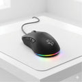 Porodo Gaming Black Hawk 8D Wired Gaming Mouse PDX318-BK