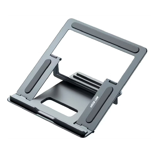 Foldable Laptop Stand Pro – Adjustable Laptop Holder Green Lion