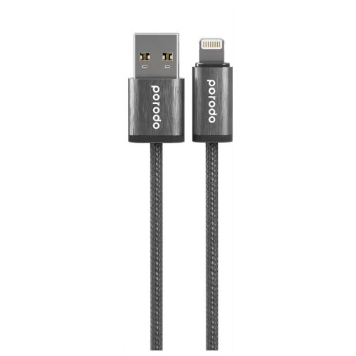 USB-A to Lightning Cable – Fast Charging & Data Transfer Cable Porodo 1.2M