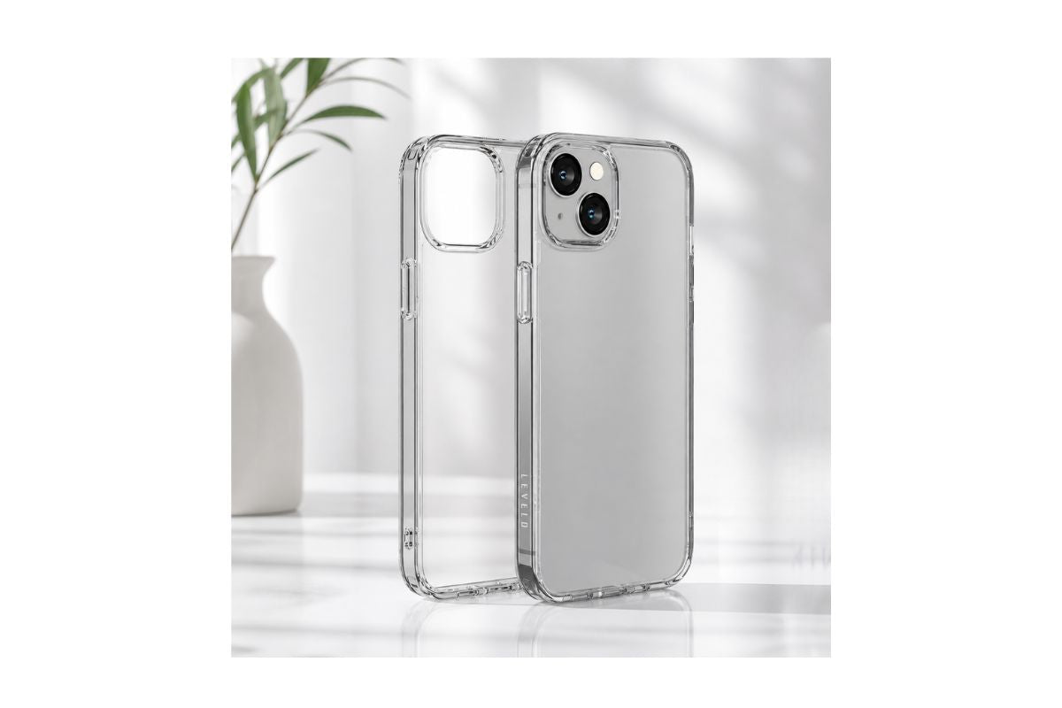 Levelo Lucu iPhone 14 Plus Matte Back Case - Matte Clear