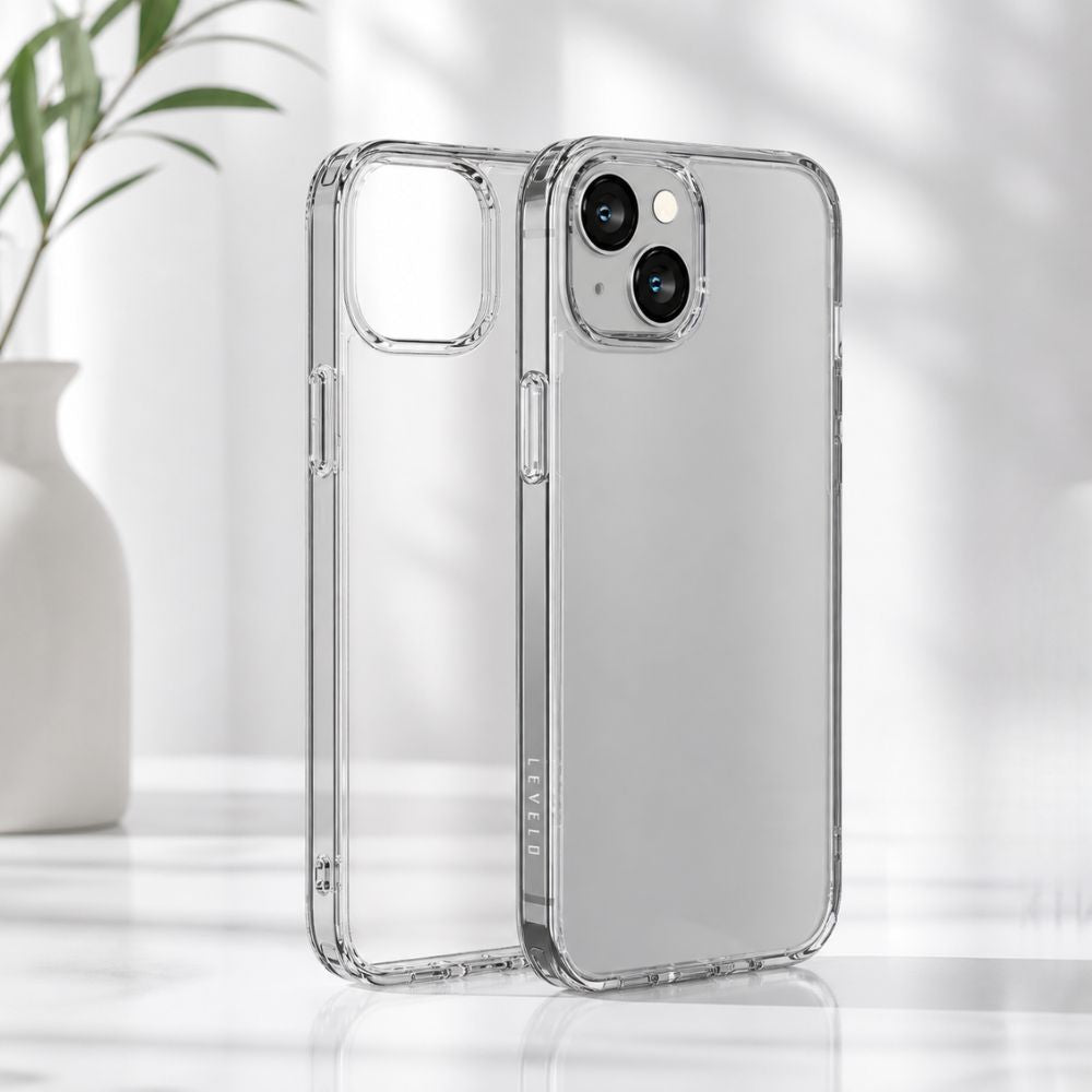 Levelo Lucu iPhone 14 Plus Matte Back Case - Matte Clear