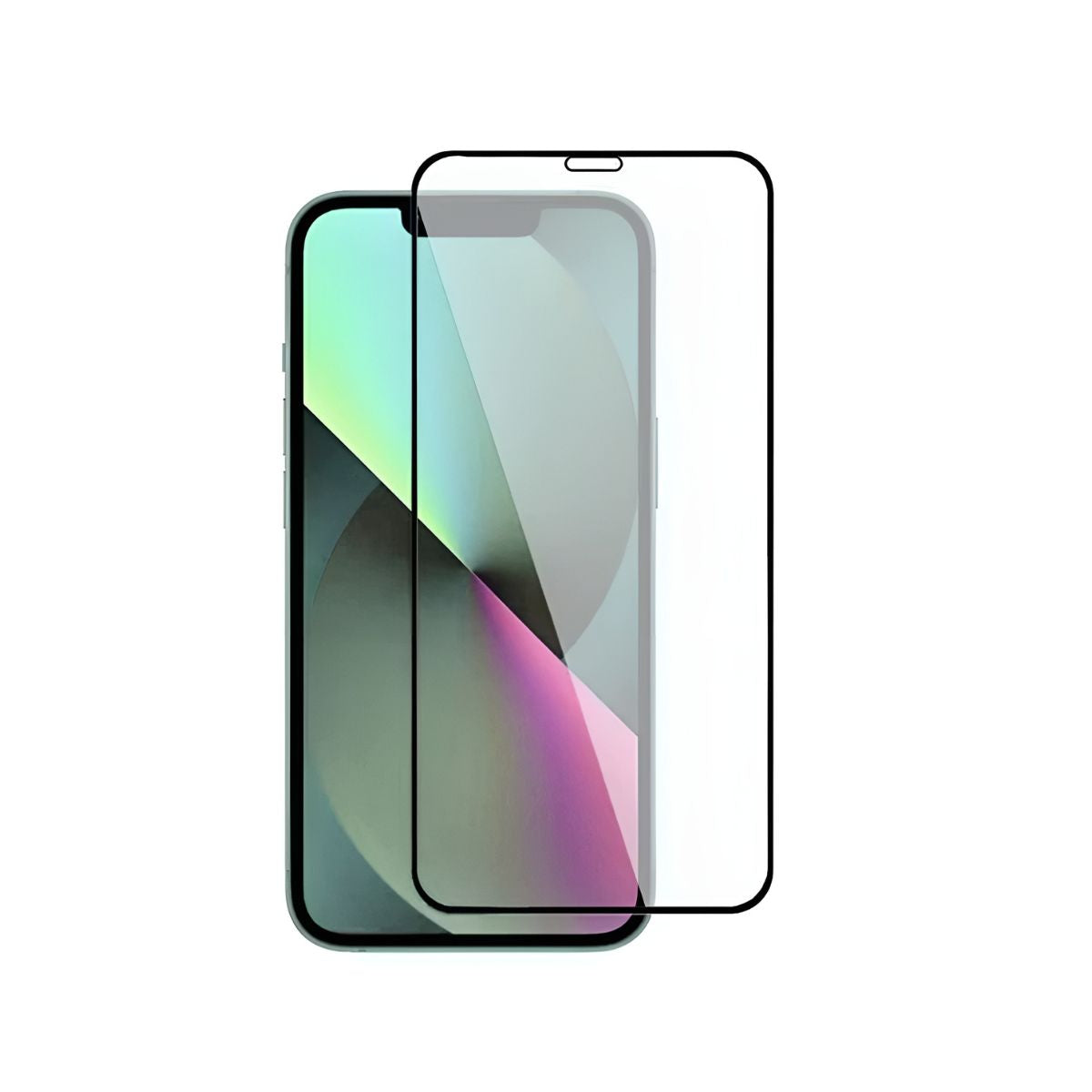 Levelo Anti-static Clear Silicone Edge Tempered Screen Protector for Iphone 14 PRO Max 6.7