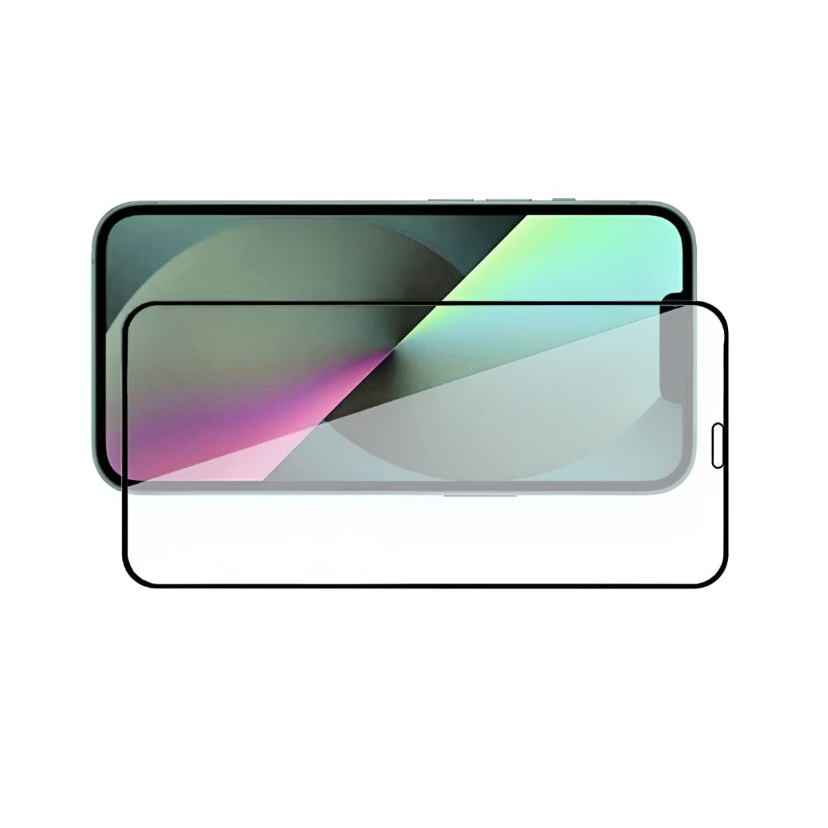 Levelo Anti-static Clear Silicone Edge Tempered Screen Protector for Iphone 14 PRO Max 6.7