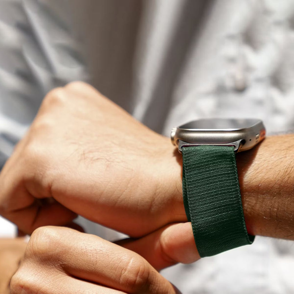 Smartwatch – Levelo Ace Loop Nylon Watch Strap 49MM - Orange