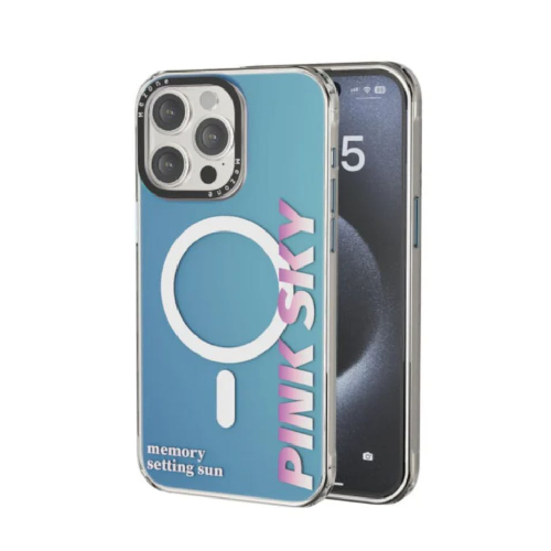 Mezone Memory Magnetic Case for iPhone 14 Pro – Shockproof MagSafe Transparent Protective Cover**