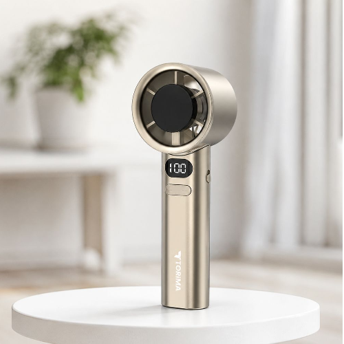 TORIMA F-21 Mini Fan Gold
